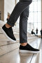 Black Suede Men's Casual Shoes 596 m - 2