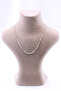 Moonstone Necklace Natural Stone Faceted Cut 2 mm