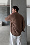 Men's Oversize Striped Modal Shirt - 4