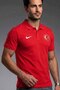 Turkey National Team Polo Neck T-Shirt – Black/Red/White - 6