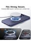 Q3 Ostand Spin Series for Samsung Galaxy S26 Ultra Case 360° Kickstand, Magsafe Compatible, Purple - 5