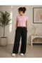 Women's Crop 2-Piece Set 100% Cotton Comfortable Fit Modern Look