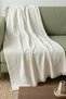 Cotton Multi-Purpose Sofa Cover Soft Textured Modern Striped 170X200 cm - 2