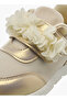 Girls Floral Embellished Hook & Loop Sneakers - 4