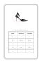 Black Leather V Model Women's Summer Stiletto 8.5 cm Heel Night Stylish New Season Premium Product - 8
