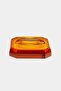 Kristall Soap Dish, Countertop - Amber