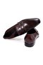Brown Laceless Genuine Leather Men's Leather Sole Men's Shoes - 2