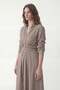 Mink 100% Lyocell Belted Women's Dress - 6