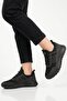 Black Mesh Lightweight Flexible Locking Lace-Up Unisex Sports Shoes Motano g - 2