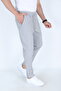 Men's Striped Jogger Pants Woven Elastic Fabric Pants with Elastic Waist and Back Pockets - 2