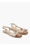 Women Buckle Detail Ballerina Shoes