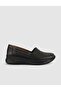 Genuine Leather Knitted Detailed Orthopedic Sole Women's Shoes