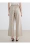 Trendlucky Women's Wide Leg Pants with Elastic Waist and Difference in Color - 4