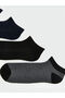 Nevavm Patterned Bamboo Men's Booties Socks, Pack of 7 - 2