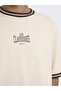Onsles Classiques Caspian Boxy Ss Tee Men's T-Shirt Beige (22037720) - 3