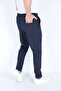 Men's Striped Jogger Pants Woven Elastic Fabric Pants with Elastic Waist and Back Pockets - 3