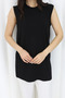 Crew Neck Zero Sleeve Combed Cotton Short Undergarment - 4