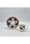 Tulip Patterned Single Cup Set - 3