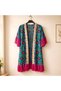 Embroidery Detailed Tasseled Bohemian Kimono - 4