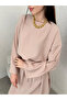 Comfortable Cut Long Dress with Tie Detail - 2