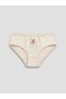 Ozmarka New Season Patterned Girls' Slip Panties 3-Piece Set - 3