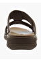 Boys Textured Leather Arabic Sandals - 4