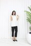 Crew Neck Zero Sleeve Combed Cotton Short Undergarment - 6