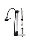 Mini Pump Bicycle Boat Ball Inflation Pump Alu. Pmp-300 - 2