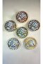 ESTERHOMEDECOR Hand-Painted Porcelain Coffee Cup Set for 6 People - 2