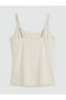 Vizyon New Season U-Neck Rope Strap Women's Undershirt - 6