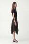 Black Asymmetrical Plaid Women's Skirt - 5
