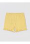 Yellow Floral Print Baby Girl T-Shirt and Shorts Set from Güli̇s Gi̇yi̇m - 4