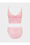 Non-wired Padded Bustier and Panties Set (S6) - 2