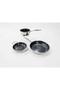 Professional Hybrid Stainless Steel Pan and Saucepan Set, 3X Ceramic Coated 16 Saucepan -24 Pan