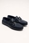 Men's Black Genuine Calfskin Tasseled Driver Loafer Shoes – Salvatore