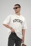 Trend Biz Crew Neck Oversize Vintage T-Shirt - 4