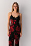 Seductive Satin Thin Strap Top - 2