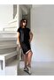 Stoned Striped Modal Dress - 3