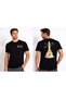 Men's Oversize T-Shirt İzmi̇r Printed 100% Cotton T-Shirt Comfortable Fit