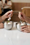 2-Piece Stainless Steel Tableware Presentation Breakfast Stainless Steel Snack Bowl
