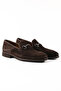 Genuine Leather Brown Loafer Men's Shoes - 0161 - 2
