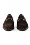 Genuine Leather Brown Loafer Men's Shoes - 0161 - 3