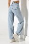 High Waist Ripped Detailed Mom Jean - 6