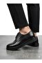 Men's genuine leather black lightweight casual classic shoes - 2