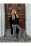 Low Waist Leopard Print Flare Cut Skinny Spanish Jeans & Trousers Low Waist Bootcut Leo Jeans - 5