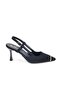 Sprs 03402 Open Back Heeled Stiletto Evening Dress Shoes - 4