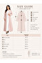 Blush Pink 3-Piece Abaya Set – Inner White Dress & Matching Scarf - 6
