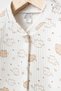 Baby Little Elephant 3-6-9 Months Cotton Cuffless Jumpsuit Newborn Hospital Release Baby Outfit Yk198444 - 2