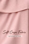 Blush Pink 3-Piece Abaya Set – Inner White Dress & Matching Scarf - 2