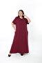 Xlmodam Women's Stone-Embellished Lycra Plus Size Dress - 5